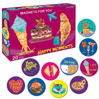 гр Набір магнітів ML4031-53 EN set Happy moments (10) Magdum 20 магнітів, в коробці