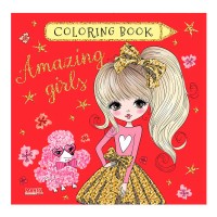 гр Розмальовка Coloring book Дивовижні дівчата 9789664993033 (10) МАНГО book