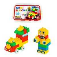 гр Конструктор Mini Blocks №7 50 деталей в коробочці 1167 (28) Bamsic