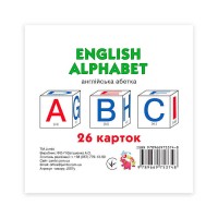 гр Картки міні Англійський алфавіт 26 карток 9789669753748 (20) Jumbi