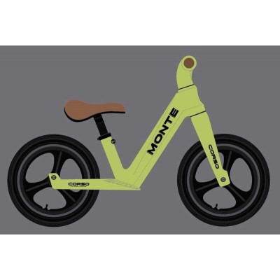 Велобіг «Corso Monte» SQ-05877 (1) нейлонова рама, нейлонова вилка, надувні колеса 12’’, в коробці