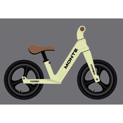 Велобіг «Corso Monte» SQ-06984 (1) нейлонова рама, нейлонова вилка, надувні колеса 12’’, в коробці