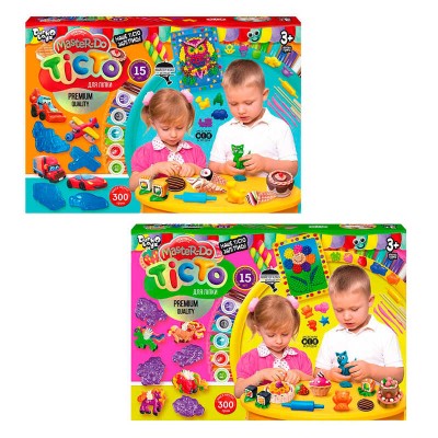 гр Тісто для ліплення Master Do TMD-03-01,04 коробка 15 кольорів, 20г. (10) Danko toys