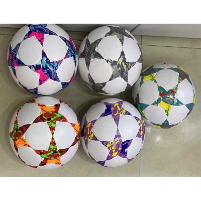 М`яч футбольний C 62406 (80) 5 видів, вага 310-330 грам, матеріал м`який PVC, ВИДАЄТЬСЯ МІКС