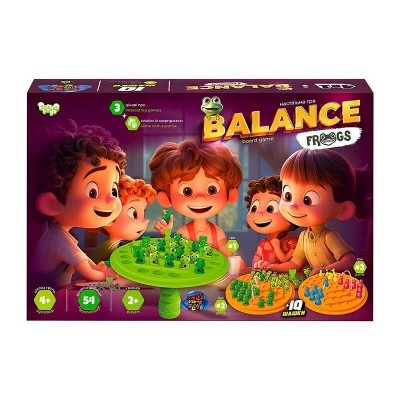 гр Розвиваюча настільна гра Balance Frog велика BalF-02 (5) Danko Toys