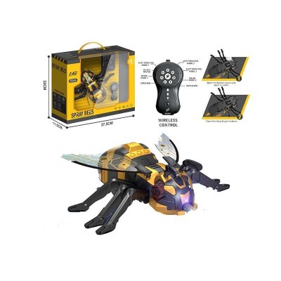 Бджола на радіокеруванні 128 A-33 (16) на батарейках, пульт 2.4 GHz, парогенератор, підсвічування, звуки, мелодії, інструкція, в коробці