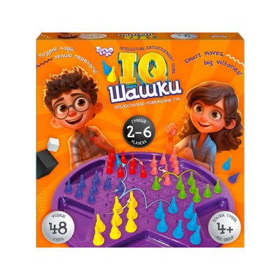 гр Розвиваюча настільна гра IQ Шашки IQCh-01 (10) Danko Toys