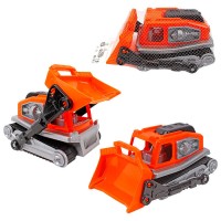 гр Бульдозер 9680 (4) Technok Toys, гусениця, рухомі елементи, в сітці