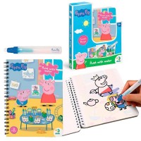 гр Водна розмальовка «Peppa Pig» 200443 (30) DoDo, 8 сторінок, маркер, в коробці