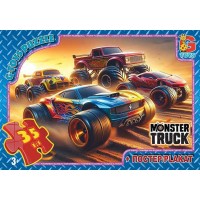 гр Пазли 35 ел. G Toys Монстер траки MT 182 (62)