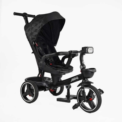 Велосипед 9155  704-15 BestTrike Marco (1) поворотне сидіння, складне кермо, колеса з прогумованим PU, кошик, телескопічна ручка, фара музична