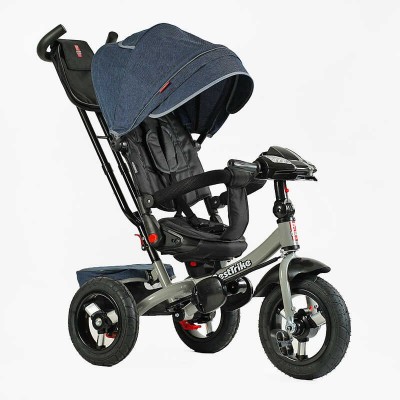 Велосипед 6088 F – 714-96 Best Trike (1) ПОВОРОТНЕ СИДІННЯ, СКЛАДНЕ КЕРМО, ФАРА МУЗИЧНА З USB,Bluetooth НАДУВНІ КОЛЕСА, ПУЛЬТ ВКЛЮЧЕННЯ СВІТЛА І ЗВУКУ