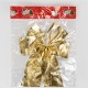 Новогодний декор Бант 15см (золото)