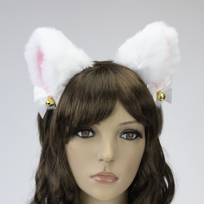 Ушки Кошки аниме (белые) Ушки Кошки аниме (белые)