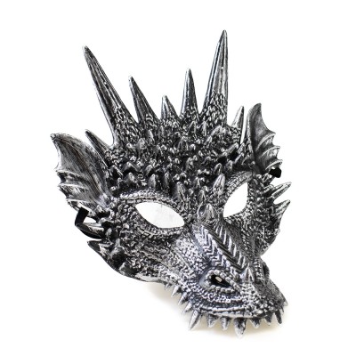 Маска Дракона (серебрянная)