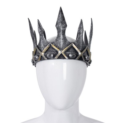 Корона Косплей Средневековая (серебро антик)