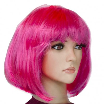 Парик Каре (розовый)