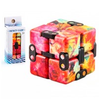 Кубик антистресс Infinity Cube радужный (красный с синим) Кубик антистресс Infinity Cube радужный (красный с синим)