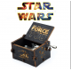 Музыкальная шкатулка винтажная Звездные Войны (Star Wars) черная