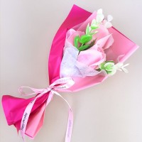 Букет роз из мыла Beauty is flowery 12576 (розовый)