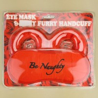 Эротический набор BE NAUGHTY (красный)