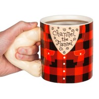 Кружка фигурная Качок Channel the Flannel