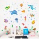 Интерьерная наклейка Детская Подводный мир XL7206 70х50см Интерьерная наклейка Детская Подводный мир XL7206 70х50см