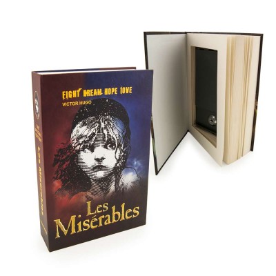Книга сейф со страницами В. Гюго