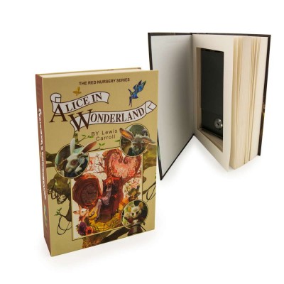 Книга сейф со страницами Л. Кэрролл