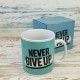 Кружка Гигант Никогда не сдавайся - Never give up