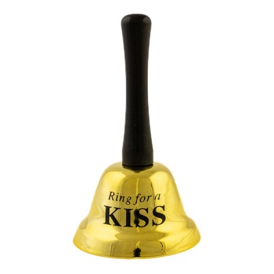 Колокольчик KISS (золотой) Колокольчик KISS (золотой)