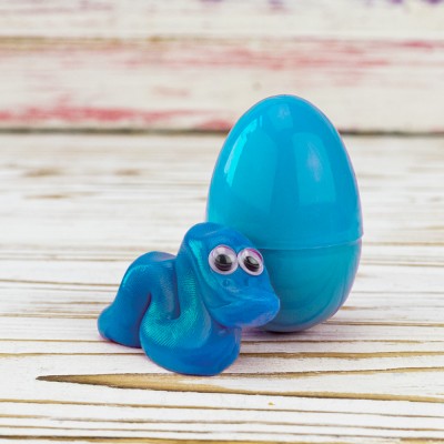 Антистресс Жвачка для рук Хэндгам Яйцо с аксессуарами 15г (голубой) Антистресс Жвачка для рук Хэндгам Яйцо с аксессуарами 15г (голубой)