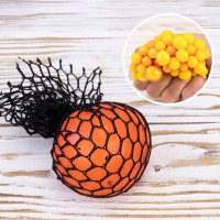 Игрушка антистресс Стрессбол 6х6 (оранжевая)