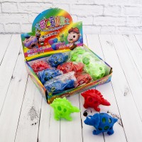 Игрушка антистресс силиконовая Динозавр с орбизом