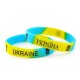 Браслет силиконовый Ukraine (желто-голубой) ( 1шт)