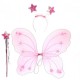 Набор Бабочки Карнавальный 50х38см (розовый)