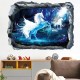Интерьерная наклейка 3D Единорог XH7240 70х50см