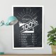 Постер мотиватор 56303 ОТДАЮСЬ РАБОТЕ НА ВСЕ 100%  А4
