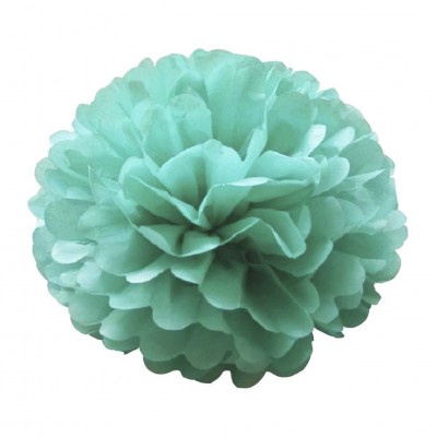 Декор бумажные Помпоны 40см (мятный 0014) Декор бумажные Помпоны 40см (мятный 0014)