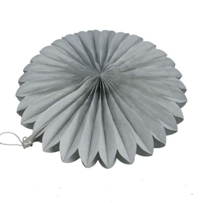 Веерный круг (тишью) 25см (серый 0025) Веерный круг (тишью) 25см (серый 0025)