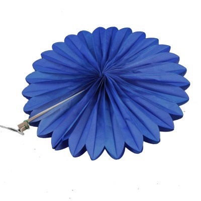 Веерный круг (тишью) 20см (синий 0002) Веерный круг (тишью) 20см (синий 0002)