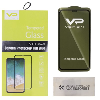 Защитное стекло Veron Slim Full Cover Xiaomi Redmi Note 9s ; 9 Pro (Black)