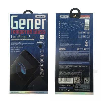 Защитное стекло Remax Gener 3D Full Cover Curved Edge iPhone 7 ; 8 ; SE 2 (Jet Black)