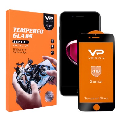 Защитное стекло Veron 3D Curved Senior iPhone 14 Pro (Black)