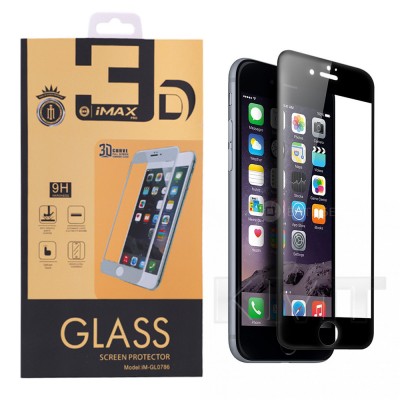 Защитное стекло iMax Curved 3D iPhone 7 Plus ; 8 Plus (Black)