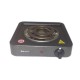 Плита электрическая Domotec MS-5531 1кф., 1000Вт. (Черный)