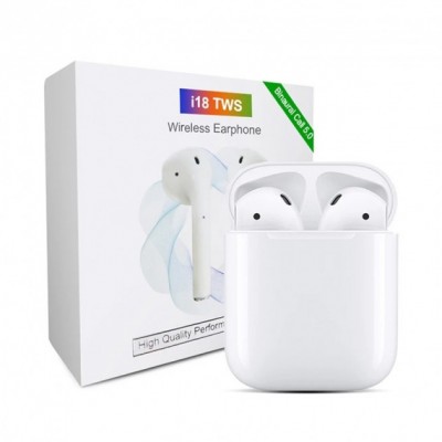 Стерео гарнитура TWS i18 Sensor Bluetooth 5.0