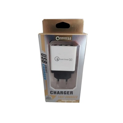 Сетевое зарядное устройство Fast Charge 220v 4 USB