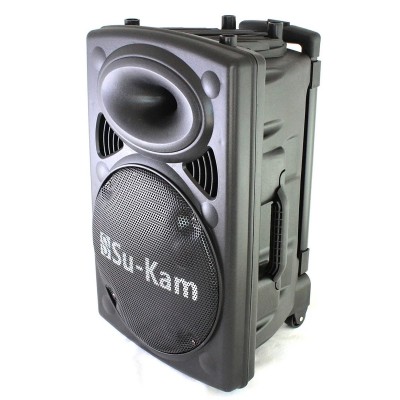 Колонка Su-Kam BT 150D + 2 микрофона 12v 220v