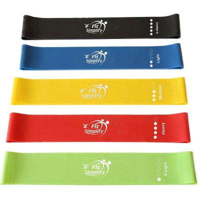 Резинки силиконовые Fit Simplity Loop Bands (мини-петли) для фитнеса